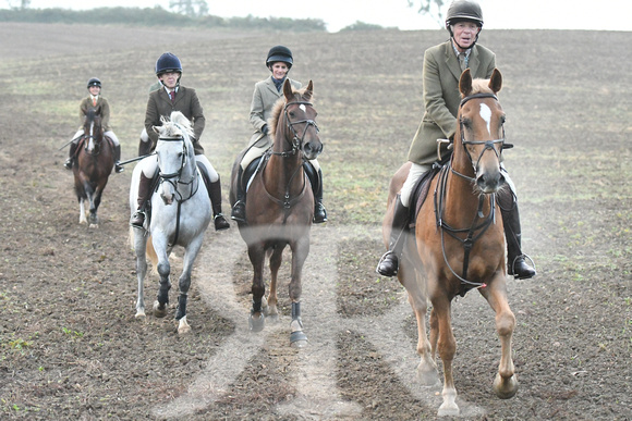 Fernie Autumn Hound Training at The Cauldles and Laughton 2023 038